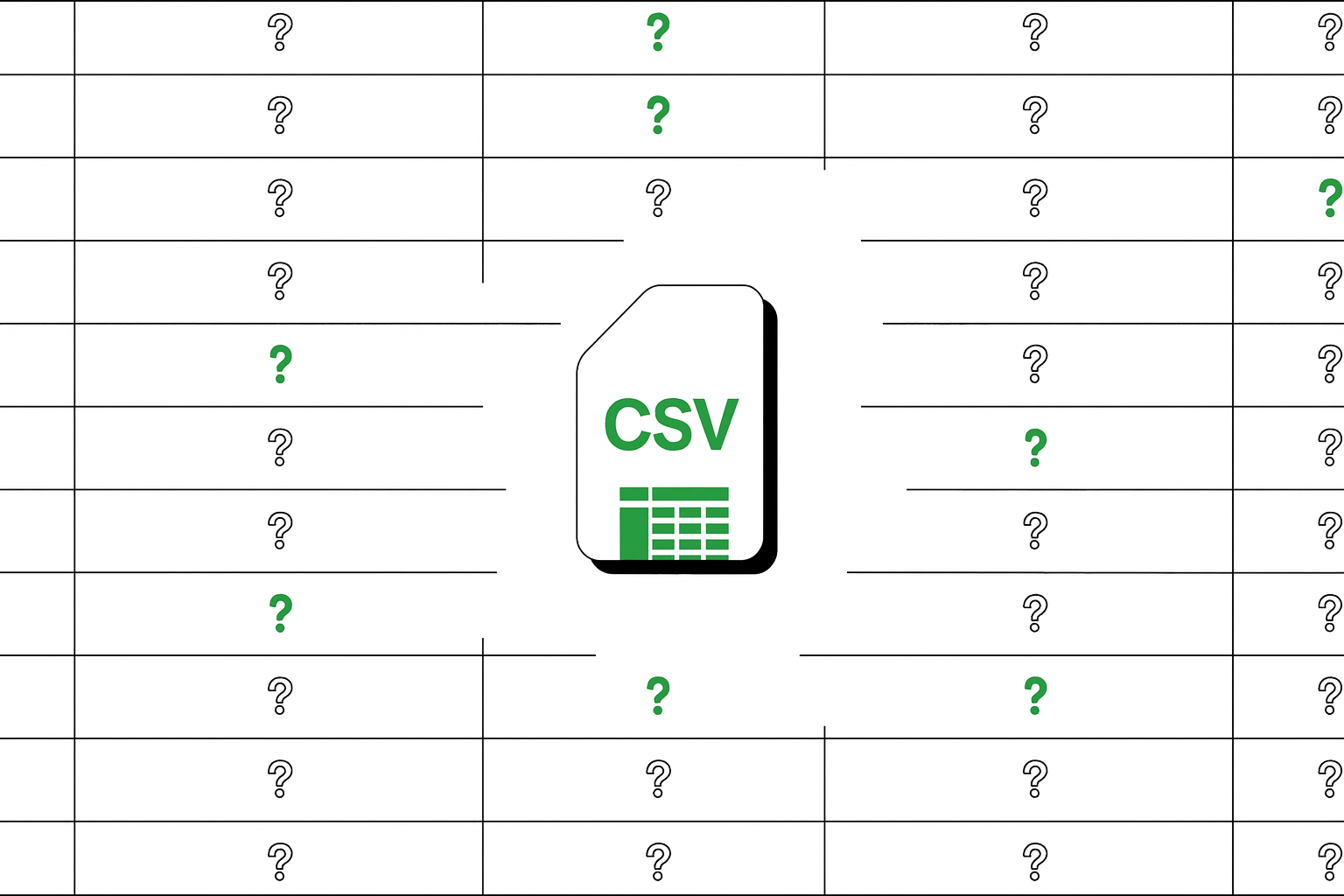 csv illustration